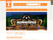 Tablet Screenshot of internationalticketservice.com